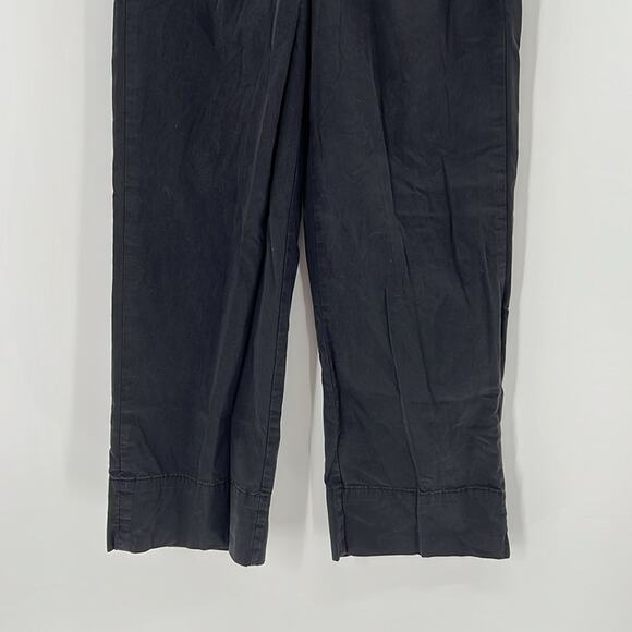 Everlane Women's High Rise Wide Leg Pull On Pants - Black - 4 - Picture 3 of 8